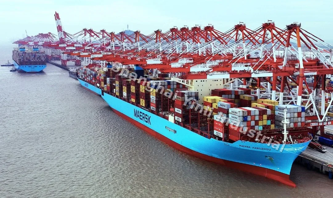 Steel loaded for international export
